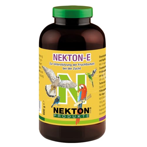 NEKTON-E | Vitamin-E-Präparat zur Zucht für Vögel und Reptilien | Made in Germany (600g) von Nekton