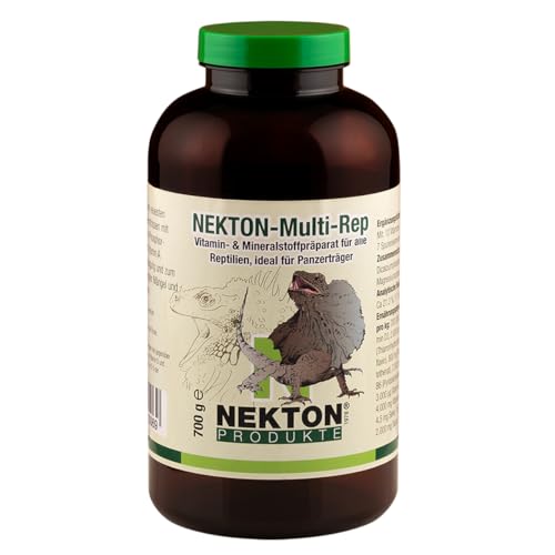 Nekton Multi-Rep, 1er Pack (1 x 700 g) Vitamin- und Mineralstoffpräparat für Reptilien von Nekton