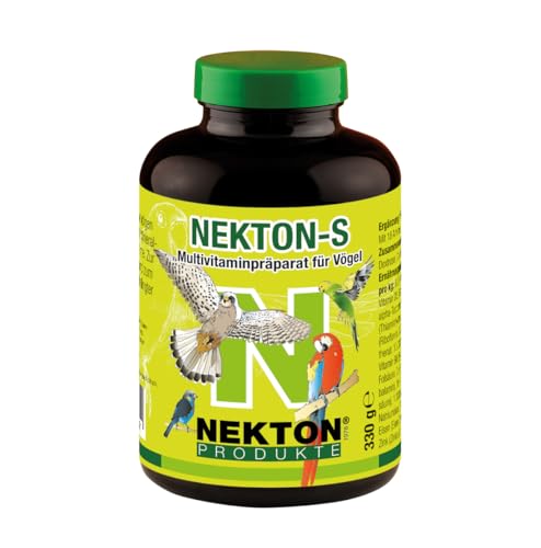NEKTON-S | Multivitaminpräparat für Vögel | Vitamine, Aminosäuren, Mineralstoffe und Spurenelemente | Made in Germany (330g) von Nekton