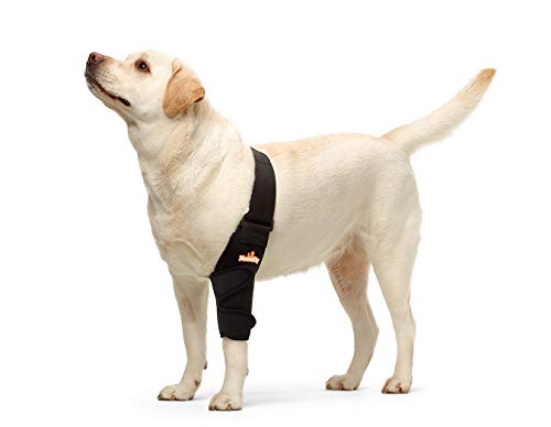 NeoAlly Dog Elbow Brace Protector Pads for Canine Elbow and Shoulder Support Elbow Hygroma, Dysplasia, Osteoarthritis, Elbow Calluses, Pressure Sores and Shoulder Dislocation (Left Medium) von NeoAlly