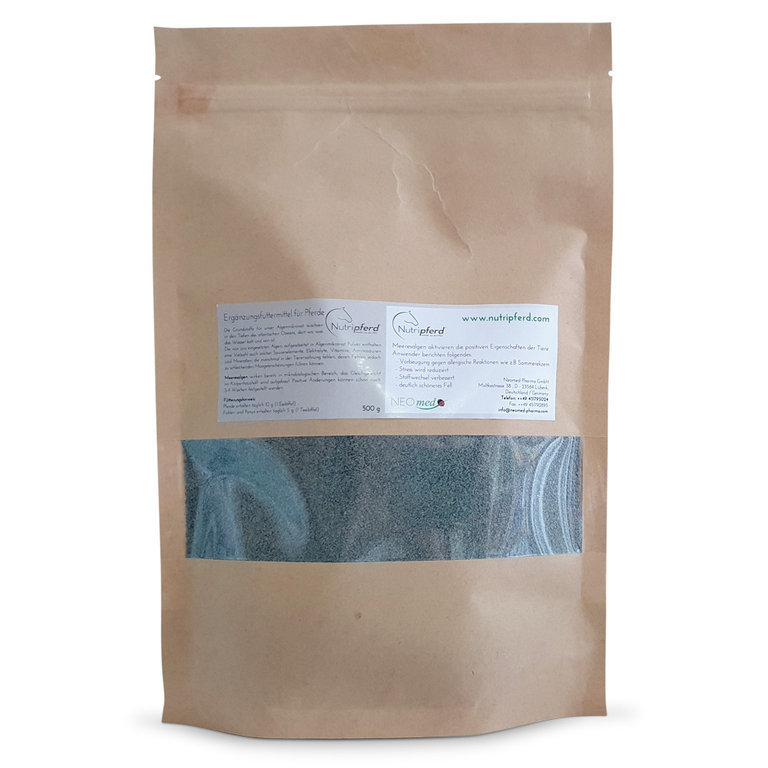 Neomed Nutripferd 500g Nachfüllpack auf Algenbasis von Neomed