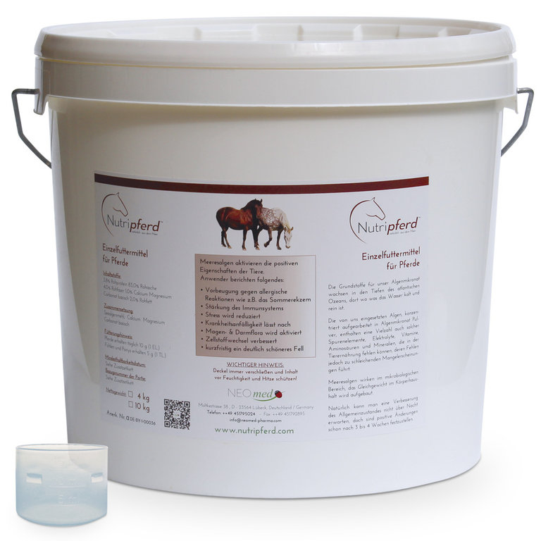 Nutripferd 10 kg auf Algenbasis von Neomed