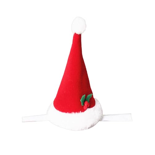 Nereds Weihnachtsmütze für Haustiere, Weihnachtsmannmütze, Plüsch, für Hunde, Weihnachten, Haustierkostüme, für Feste, Neujahr, Rot Nereds Weihnachtsmütze für Haustiere, Weihnachtsmannmütze, Plüsch, für Hunde, Weihnachten, Haustierkostüme, für Feste, Neujahr, Rot von Nereds