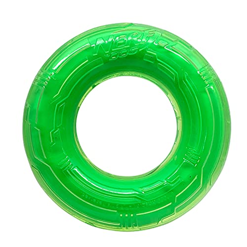 NERF Dog Scentology Hundespielzeug Rindfleisch Geruch Solid Core Ring 12,5 cm von Nerf Dog