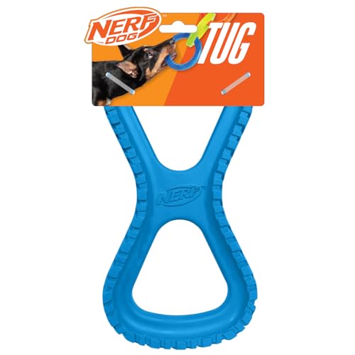 Nerf Dog 25,4 cm Reifen Infinity Tug stabiles Hundespielzeug Nerf Dog 25,4 cm Reifen Infinity Tug stabiles Hundespielzeug von Nerf Dog
