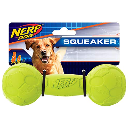 Nerf Dog Quietschball für Hunde, 8,3 cm, Blau von Nerf Dog
