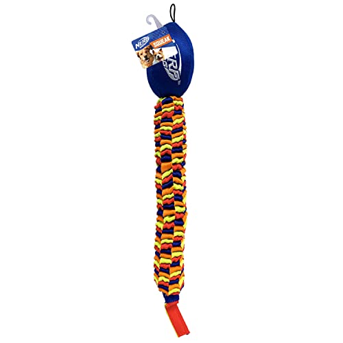 Nerf Dog Regenbogen-Vortex-Kettenzug, 63,5 cm, Blau/Grün/Orange/Rot von Nerf Dog