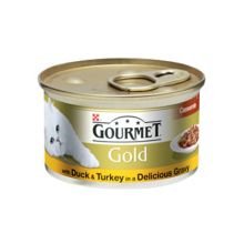 Nestle Gourmet Gold Kasserolle Ente & Türkei 85 g, 12 Stück von Nestlé