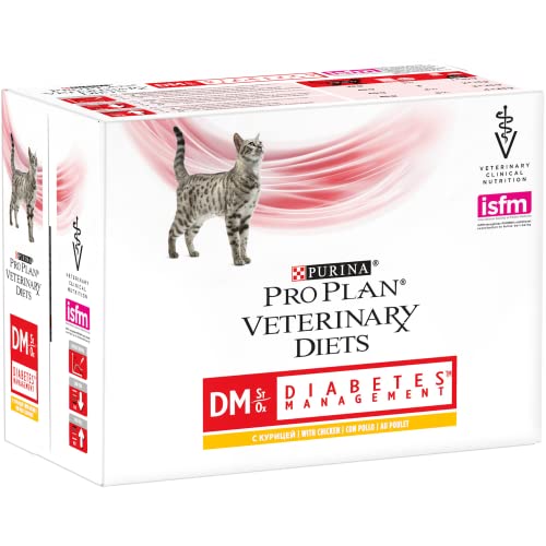 Nestlè Purin Veterinary Diet Katze DM Diabetes Management zum Huhn 1 Beutel von 85 gr von Nestlè