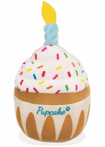 Nestpark Hundespielzeug zum Geburtstag, Welpe, Kuchen, Cupcake, Plüsch, Quietsch- und Knistergeschenk Nestpark Hundespielzeug zum Geburtstag, Welpe, Kuchen, Cupcake, Plüsch, Quietsch- und Knistergeschenk von Nestpark