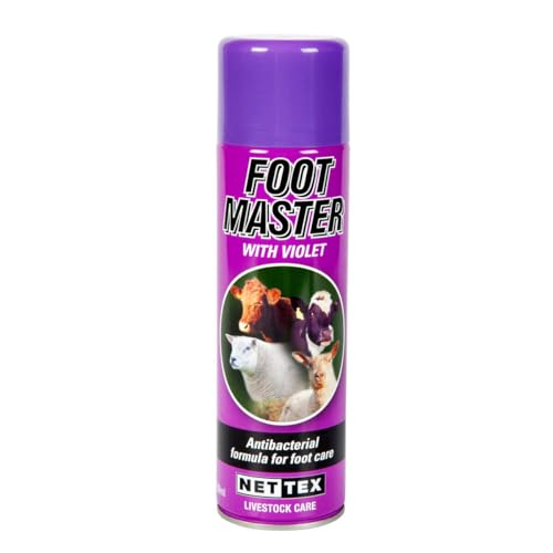 Net-Tex Footmaster Medizinisches Spray für Nutztiere, 500 ml Net-Tex Footmaster Medizinisches Spray für Nutztiere, 500 ml von Nettex