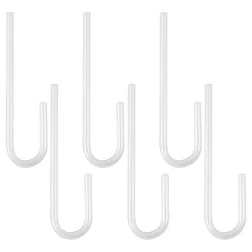 Nettoppo 6 Stueck Acryl Rohr U Form Rohrbogenstuecke Fuer Aquarium Co2 System/Diffusor von Nettoppo