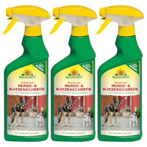 3 x 500 ml Neudorff Hunde- und Katzen-Schreck AF, Anwendungsfertig von Neudorff