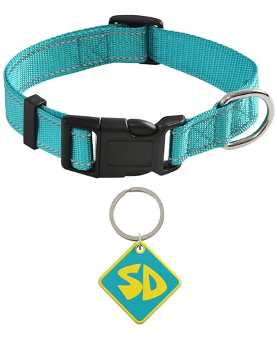 Halloween-Kostüm für Hunde, SD-Tag mit Nylon, verstellbares Halsband für kleine, mittelgroße und große Welpen, lustiges Haustier-Cosplay-Zubehör, Größe L Halloween-Kostüm für Hunde, SD-Tag mit Nylon, verstellbares Halsband für kleine, mittelgroße und große Welpen, lustiges Haustier-Cosplay-Zubehör, Größe L von Neujiwo