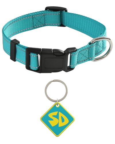 Halloween-Kostüm für Hunde, SD-Tag mit Nylon, verstellbares Halsband für kleine, mittelgroße und große Welpen, lustiges Haustier-Cosplay-Zubehör, Größe M Halloween-Kostüm für Hunde, SD-Tag mit Nylon, verstellbares Halsband für kleine, mittelgroße und große Welpen, lustiges Haustier-Cosplay-Zubehör, Größe M von Neujiwo