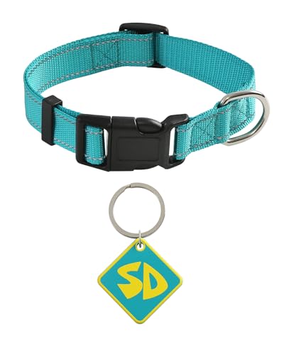 Halloween-Kostüm für Hunde, SD-Tag mit Nylon, verstellbares Halsband für kleine, mittelgroße und große Welpen, lustiges Haustier-Cosplay-Zubehör, Größe S für Scooby Halloween-Kostüm für Hunde, SD-Tag mit Nylon, verstellbares Halsband für kleine, mittelgroße und große Welpen, lustiges Haustier-Cosplay-Zubehör, Größe S für Scooby von Neujiwo