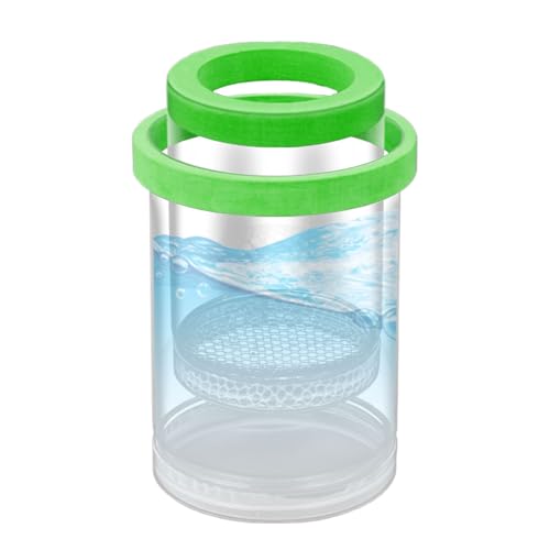 Aquarium Fry Breeder Box - schwimmender Isolationstank, klare Brüterei für Betta | Guppy Shrimp Breeding Incubator, transparenter Teilerbehälter für eine sichere Trennung, neugeborene Fisch -Kindergar Aquarium Fry Breeder Box - schwimmender Isolationstank, klare Brüterei für Betta | Guppy Shrimp Breeding Incubator, transparenter Teilerbehälter für eine sichere Trennung, neugeborene Fisch -Kindergar von NevPuose