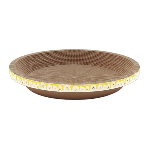 Cat Scratch Bowl - Kartonkissenmatte, Dicker Kratzbasis | Kratzfestes Katzenbett -Karton Kratzer Match Möbelschutz, Training Spielzeugkatzen Kätzchen Klauen Relief Rastplatz, Langlebige Textur Cat Scratch Bowl - Kartonkissenmatte, Dicker Kratzbasis | Kratzfestes Katzenbett -Karton Kratzer Match Möbelschutz, Training Spielzeugkatzen Kätzchen Klauen Relief Rastplatz, Langlebige Textur von NevPuose