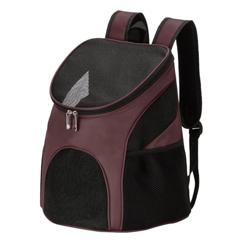 Haustierreiseträger - Faltbare Katzenhaltertasche, Hunde Schultertransportpack | Atmungsaktives Wanderrucksack, Anti-Stützbeutel, Tragbare Tierspeicherung, Welpe Outdoor Sling Chest Conta von NevPuose