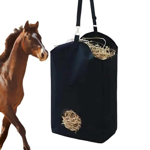 Horse Hay Bag - High Qualitty Feed Storage, Premium Qualitty Hay Container | Premium Waterproof Cloth Hay Feeder, Ultra Durablle Advanced Feeding Equipment, Effortless Portable Storage for Barn Use von NevPuose