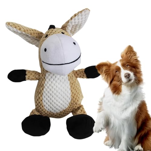 Hundeplüschkäsespielzeug - Gefüllte Esel -Tierspielzeug, Weicher Hund Kauenspielzeug | Langeweile Reduktion Dog Entertainment Toy, Einfach Sauberes Haustierspiel, Ausgestopftes Spielzeug Für Hei Hundeplüschkäsespielzeug - Gefüllte Esel -Tierspielzeug, Weicher Hund Kauenspielzeug | Langeweile Reduktion Dog Entertainment Toy, Einfach Sauberes Haustierspiel, Ausgestopftes Spielzeug Für Hei von NevPuose
