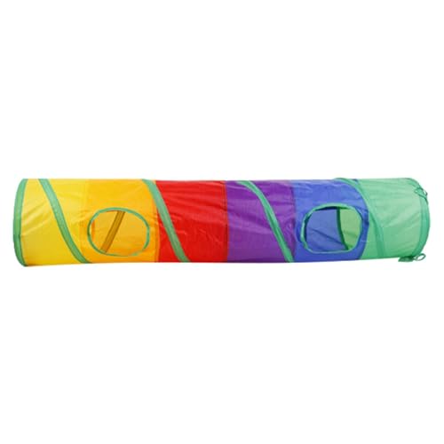 Innenkatzen -Tunnel - Katzen Regenbogentunnel, S -förmige PET -Katzen -Tunnelrohr | Interaktive und kratzfeste Kätzchen Kaninchen Welpen spielen Röhrenspielzeug, faltbarer Haustier-Versteck, weicher K Innenkatzen -Tunnel - Katzen Regenbogentunnel, S -förmige PET -Katzen -Tunnelrohr | Interaktive und kratzfeste Kätzchen Kaninchen Welpen spielen Röhrenspielzeug, faltbarer Haustier-Versteck, weicher K von NevPuose