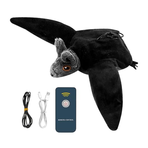 Interaktives Katzenspielzeug - Smart Motion Accessoire, Flying Pet Gadget | Chirping Wing Entertainment -Gerät, wiederaufladbares Katzenminipflatternobjekt, Übungsspielung für Innenkätzchenaktivität von NevPuose