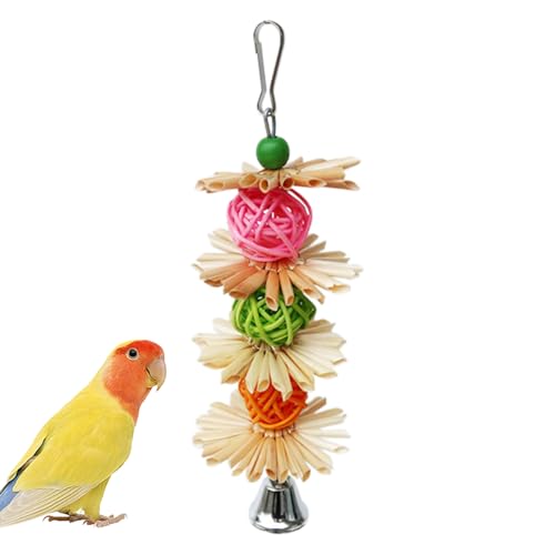 Kleines Papageienspielzeug - lebendiger Futtersuche Shredding Item, Interactive Cage Accessoire | SALAKEET ANRABE, BUNDE COLATIEL FUN, METAL -HAKE -Spielzeug für aktive Vögel, ansprechendes gefiederte Kleines Papageienspielzeug - lebendiger Futtersuche Shredding Item, Interactive Cage Accessoire | SALAKEET ANRABE, BUNDE COLATIEL FUN, METAL -HAKE -Spielzeug für aktive Vögel, ansprechendes gefiederte von NevPuose