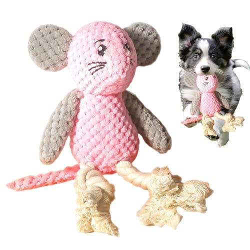 NevPuose Ausgestopfte Hundespielzeug, Quietschspielzeug für Hunde,Interaktive Zahnen Spielzeuge quietschende Mäuseform | Hartschlepper unzerstörbarer Welpevorräte, Crinkle -Sound für den NevPuose Ausgestopfte Hundespielzeug, Quietschspielzeug für Hunde,Interaktive Zahnen Spielzeuge quietschende Mäuseform | Hartschlepper unzerstörbarer Welpevorräte, Crinkle -Sound für den von NevPuose