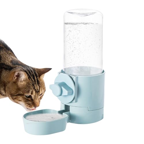 NevPuose Automatischer Wasserspender für Hunde, Haustierwasserspender,Welpe Automatic Waterer - Anti-Spill Hundewasserspender-Suspensionsdesign für Innenwohnungen Multi-Katze-Hausgebrauch von NevPuose