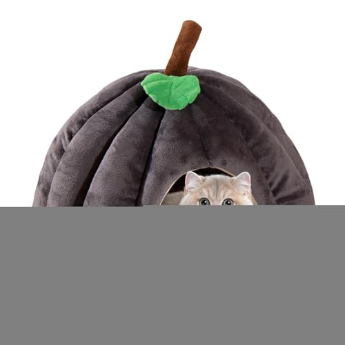 NevPuose Halloween-Katzenhaus für den Innenbereich, Katzennisthaus,Kürbisförmige Hausbetten für Haustierkätzchen - rutschfeste Haustierhöhle für Hauskatzen und kleine Hunde NevPuose Halloween-Katzenhaus für den Innenbereich, Katzennisthaus,Kürbisförmige Hausbetten für Haustierkätzchen - rutschfeste Haustierhöhle für Hauskatzen und kleine Hunde von NevPuose