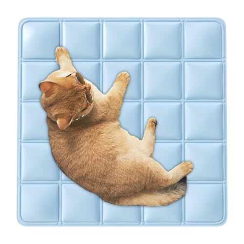 NevPuose Haustier Sleeping Cool Matte, Hundekühlkissen,Wiederverwendbare Gel -Hundruhe -Matte für Zwinger - Haustierkühlmaterial, Heißwetterzubehör für Boden, Camping, Sofa NevPuose Haustier Sleeping Cool Matte, Hundekühlkissen,Wiederverwendbare Gel -Hundruhe -Matte für Zwinger - Haustierkühlmaterial, Heißwetterzubehör für Boden, Camping, Sofa von NevPuose