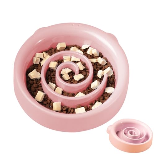 NevPuose Langsamer Fressnapf für Hunde,Langsamer Fressnapf, Anti-Erstickungsnapf für langsameres Fressen, Robuster Anti-Chocking-Futternapf für langsameres Füttern, interaktiver NevPuose Langsamer Fressnapf für Hunde,Langsamer Fressnapf, Anti-Erstickungsnapf für langsameres Fressen, Robuster Anti-Chocking-Futternapf für langsameres Füttern, interaktiver von NevPuose
