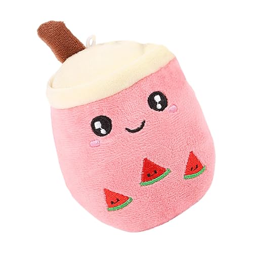NevPuose Stofftier-Hundespielzeug,Hunde-Kuscheltier-Kauspielzeug | Plüschkissen Bubble Tea | Niedliches Kuscheltier, Cartoon-Umarmungskissen für Hund und Katze, Komfort und Spiel NevPuose Stofftier-Hundespielzeug,Hunde-Kuscheltier-Kauspielzeug | Plüschkissen Bubble Tea | Niedliches Kuscheltier, Cartoon-Umarmungskissen für Hund und Katze, Komfort und Spiel von NevPuose