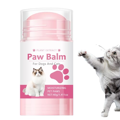 Pad -Schutzwachs - Hundepfotenbalsam, Katzennasenbutter | Haustier Hautpflege Feuchtigkeitsspendende Stock Für Empfindliche , Kratzanfällige Bereiche, Schneeeisprävention, Juckreiz Für Wanderer, von NevPuose