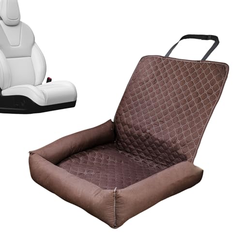 Pet Car Hängematte - Backseat Protector, Cargo Liner | Faltbare Sitzbarriere Mit Seitenschildern, Einfache Oberfläche, Schwere Wasserdichte Schicht Für Lange Fahrten, Parkausflüge, Strandferien, Siche von NevPuose