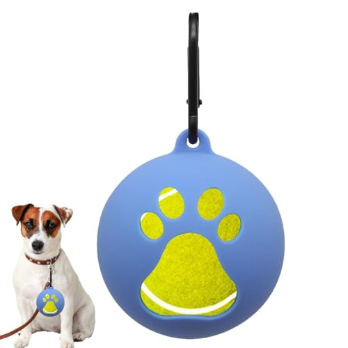 Tenniskugelhalter Hund - Hundeballhalter, -Hundetrainingsausrüstung | Tennisballhalter für Hund, Spielzeugballhalter, Freisprech-Leinenbefestigung, tragbares Haustierspielzeug für Hund und Wel Tenniskugelhalter Hund - Hundeballhalter, -Hundetrainingsausrüstung | Tennisballhalter für Hund, Spielzeugballhalter, Freisprech-Leinenbefestigung, tragbares Haustierspielzeug für Hund und Wel von NevPuose