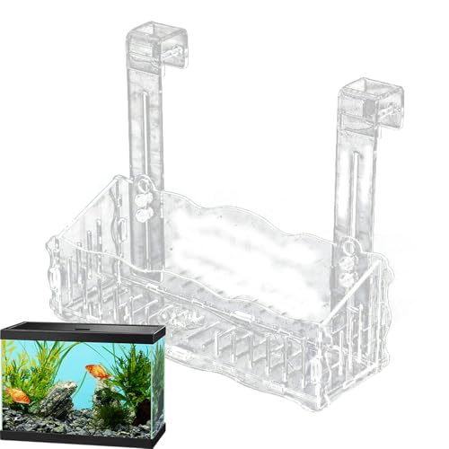 Acrylfischtankpflanzenhalter - Aquariumpflanzständer, Saugnäpfe -Halterung | Transparentes Design mit stabiler Basisstruktur und leichtgewichtiger Montageschale für die Anzeige von Pflanzen für Süßwas Acrylfischtankpflanzenhalter - Aquariumpflanzständer, Saugnäpfe -Halterung | Transparentes Design mit stabiler Basisstruktur und leichtgewichtiger Montageschale für die Anzeige von Pflanzen für Süßwas von Nevalerra