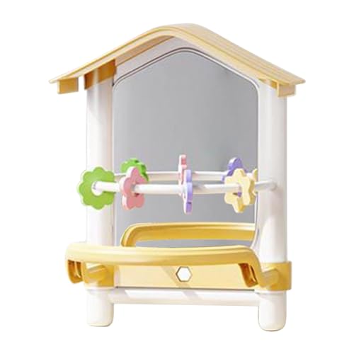 Birdd Toys Forrr Nymphensittiche – Haustierbedarf, Kauhängematte | Vogelspielzeug mit Spiegelspielplatz, Innenfenster, Hof, Garten, Balkon, Hof und Terrasse, Huhn, Nymphensittiche, Innenausstattung Birdd Toys Forrr Nymphensittiche – Haustierbedarf, Kauhängematte | Vogelspielzeug mit Spiegelspielplatz, Innenfenster, Hof, Garten, Balkon, Hof und Terrasse, Huhn, Nymphensittiche, Innenausstattung von Nevalerra