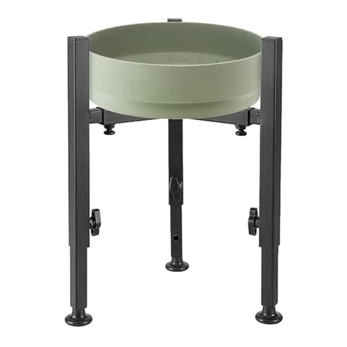 Hundeschalenstand - Angehobene Fütterungsstation, Tierfutterhalter | Verstellbarer Nicht-Rutsch-Rahmen mit Zwei Edelstahlschalen und verschüttetem Design, erhöhter Feeder, der für kleine große Rassen Hundeschalenstand - Angehobene Fütterungsstation, Tierfutterhalter | Verstellbarer Nicht-Rutsch-Rahmen mit Zwei Edelstahlschalen und verschüttetem Design, erhöhter Feeder, der für kleine große Rassen von Nevalerra