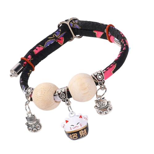 Nevalerra Halsbänder Für Katzen - Klingel Halsband Mit Zedernholzperlen Für Katzenwelpen - Tragbar Den Ganzen Tag Verstellbar Für Spaziergang Reise Training Fotografie Garten Nevalerra Halsbänder Für Katzen - Klingel Halsband Mit Zedernholzperlen Für Katzenwelpen - Tragbar Den Ganzen Tag Verstellbar Für Spaziergang Reise Training Fotografie Garten von Nevalerra