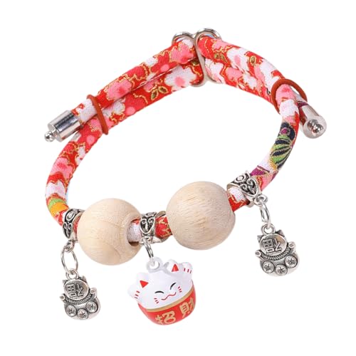 Nevalerra Halsband Für Hauskatze - Kätzchenhalsband Mit Zedernholzperle,Für Mittel Groß Katzen Hals Schmuck Tägliche Wohnung Garten Spaziergang Training Nevalerra Halsband Für Hauskatze - Kätzchenhalsband Mit Zedernholzperle,Für Mittel Groß Katzen Hals Schmuck Tägliche Wohnung Garten Spaziergang Training von Nevalerra