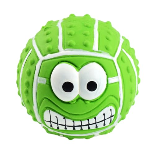 Nevalerra Haustier-Latexbälle, quietschender Hundespielzeugball aus Latex - Quietschspielzeug Hunde,Wiederverwendbares Hundespielzeug mit -Gesicht, quietschendes Hundespielzeug für kleine Nevalerra Haustier-Latexbälle, quietschender Hundespielzeugball aus Latex - Quietschspielzeug Hunde,Wiederverwendbares Hundespielzeug mit -Gesicht, quietschendes Hundespielzeug für kleine von Nevalerra