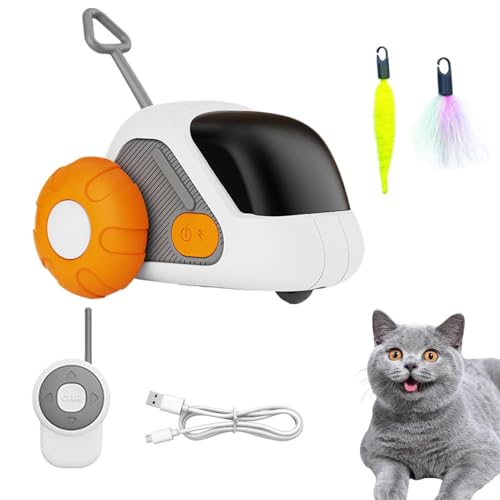 Nevalerra -Spielzeug Für Distanzkatze, Spielzeug Für RC -Katzen Für Innenkatzen, Intelligente Interaktive Spielzeuge Für Katzen Mit Feder, Anreicherungspotenure Für Katzen, Übungsspielzeug Für Nevalerra -Spielzeug Für Distanzkatze, Spielzeug Für RC -Katzen Für Innenkatzen, Intelligente Interaktive Spielzeuge Für Katzen Mit Feder, Anreicherungspotenure Für Katzen, Übungsspielzeug Für von Nevalerra