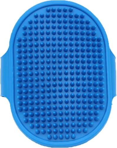 New Age Devi - Silicon Focus Care Pinsel für Hunde und Katzen - Flexible Massagepinsel - Haar und Klettverschluss - Blau New Age Devi - Silicon Focus Care Pinsel für Hunde und Katzen - Flexible Massagepinsel - Haar und Klettverschluss - Blau von New Age Devi