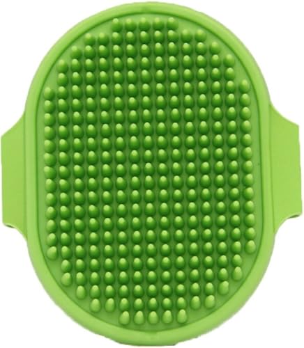 New Age Devi - Silicon Focus Care Pinsel für Hunde und Katzen - Flexible Massagepinsel - Haar und Klettverschluss - grün New Age Devi - Silicon Focus Care Pinsel für Hunde und Katzen - Flexible Massagepinsel - Haar und Klettverschluss - grün von New Age Devi