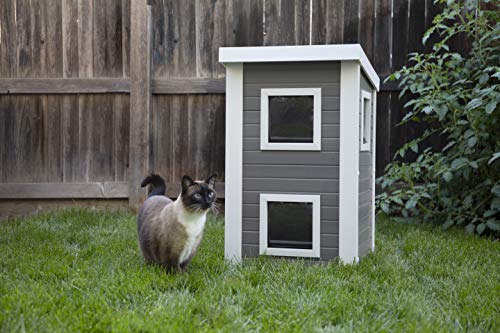 New Age Pet ECOFLEX® Katzenhaus für den Außenbereich von New Age Pet