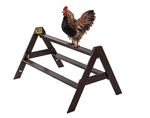 New Age Pet ECOFLEX Große Hühnerstange in Walnussholz, ideal für bis zu 12 Vögel, mit einer 10 Jahre eingeschränkten Herstellergarantie New Age Pet ECOFLEX Große Hühnerstange in Walnussholz, ideal für bis zu 12 Vögel, mit einer 10 Jahre eingeschränkten Herstellergarantie von New Age Pet