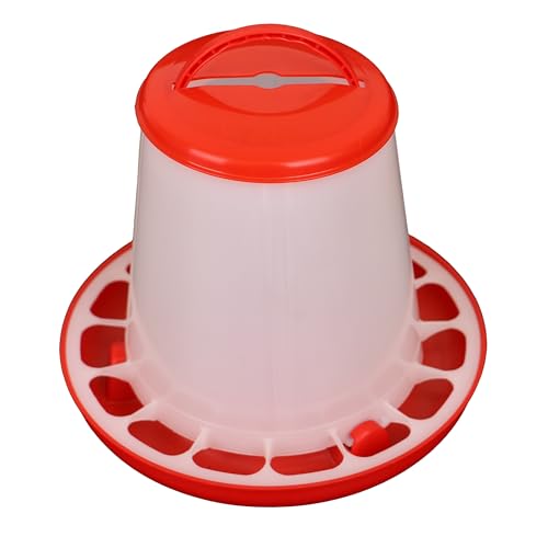 Futterautomat Futterspender für Hühner, Enten, Gänse, Küken und anderes Geflügel (6kg) von New Storage 11