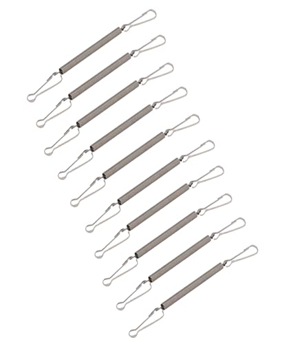 NewLuyer 10 Federn mit 2 Clips für Kaninchen-Trinkflaschen, Kleintierfütterungs- und Bewässerungszubehör NewLuyer 10 Federn mit 2 Clips für Kaninchen-Trinkflaschen, Kleintierfütterungs- und Bewässerungszubehör von NewLuyer